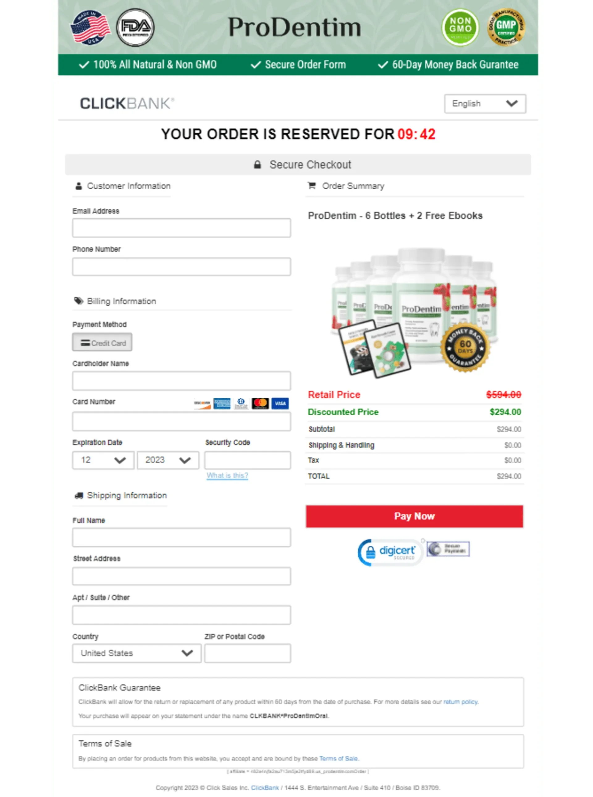 prodentim official order today
