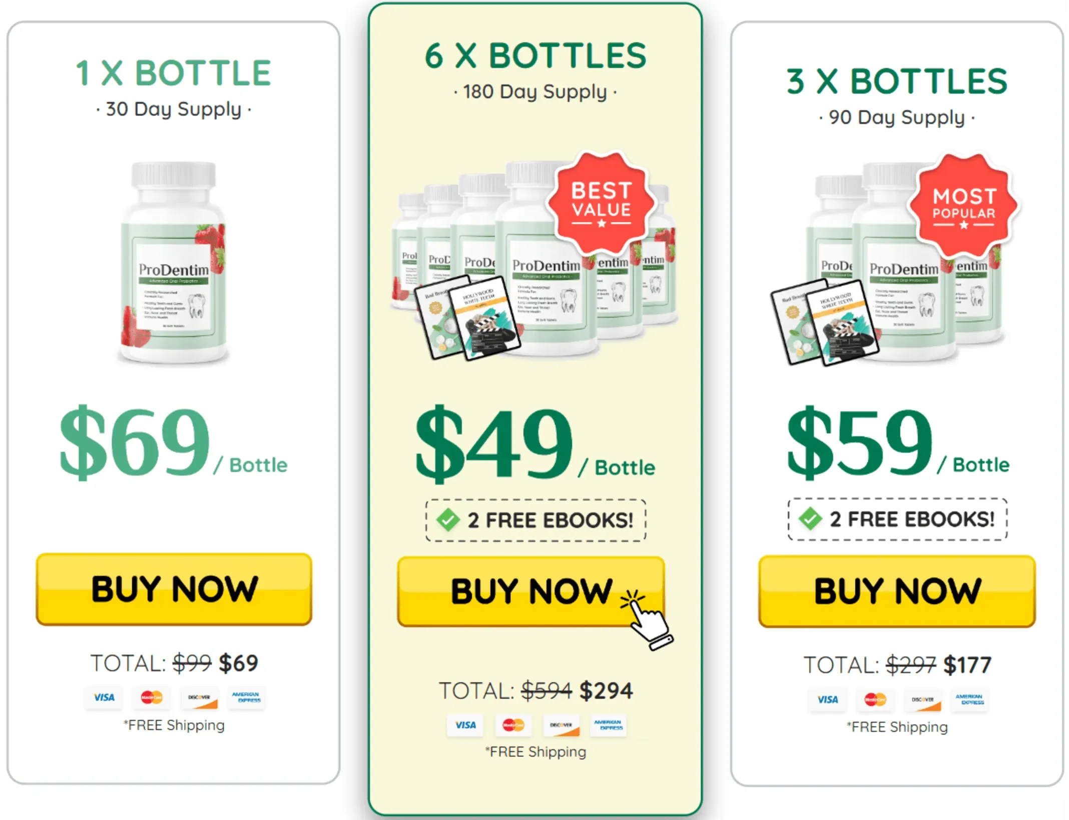 prodentim Discount Bundle – 3 & 6 Bottle Packs Order today from Official Website Online